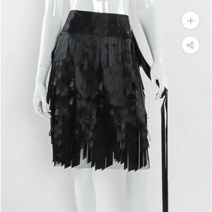 Chanel Autumn 2005 Silk Ribbon Skirt